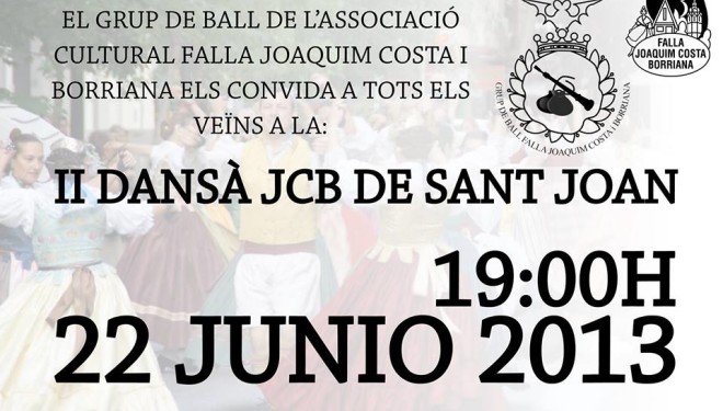 València: Dansà Falla JCB de Sant Joan