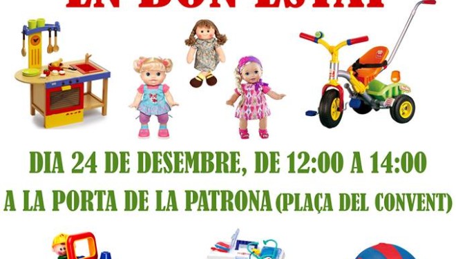 Callosa d’en Sarrià: Cant de nadales i arreplega de joguets en bon estat